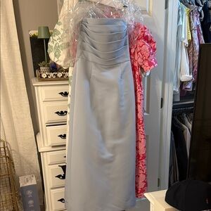 Amsale ice bridesmaid dress - worn once, dry cleaned! Great condition